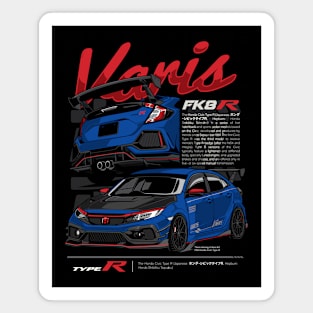 Honda Civic FK8R Varis Magnet